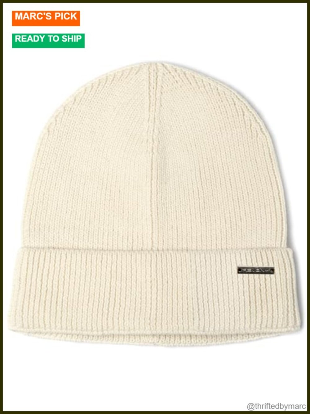 100% Cotton Men's Skull Beanie – Soft, Structured Everyday Beanie
